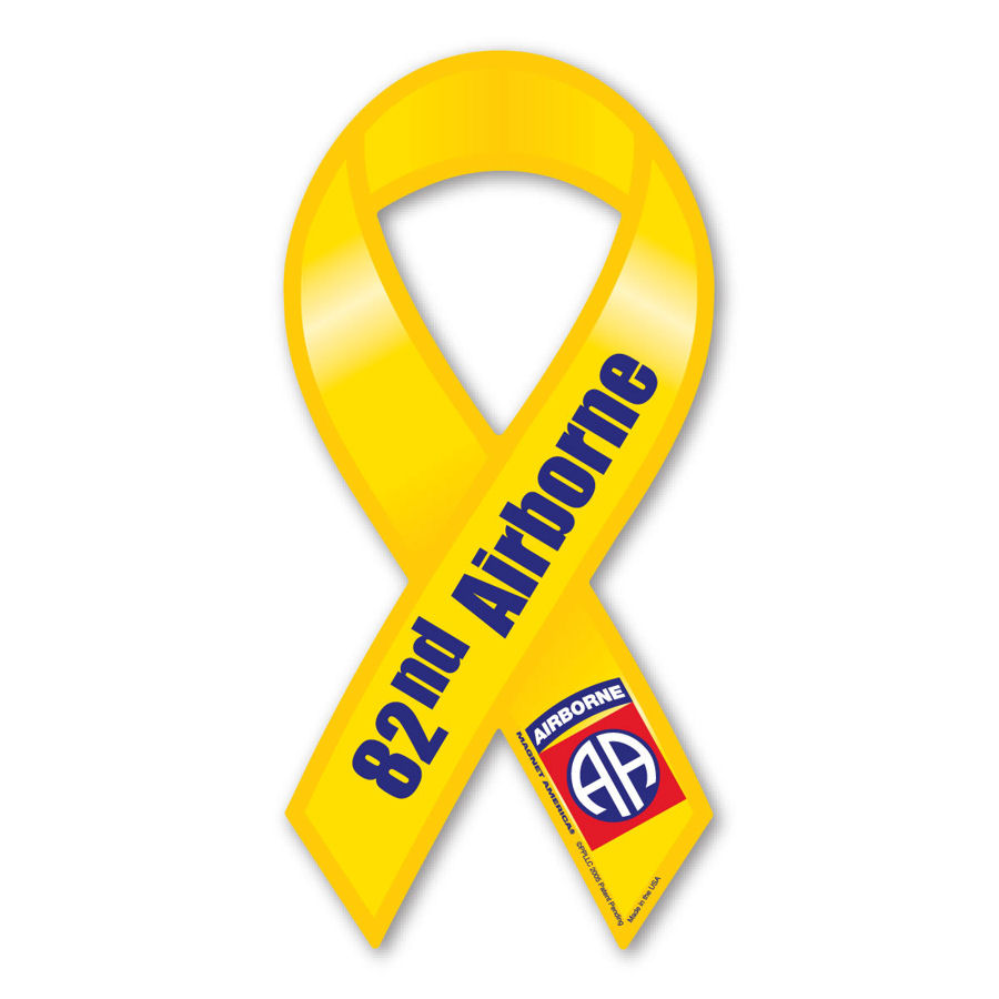 82nd Airborne - Ribbon Magnet