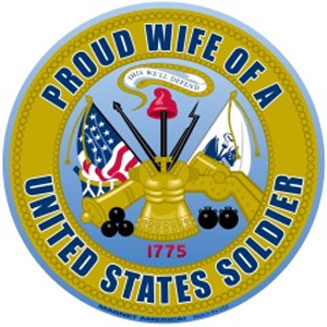 Proud Wife Of A Soldier Magnet
