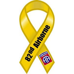 82nd Airborne Mini Ribbon Magnet