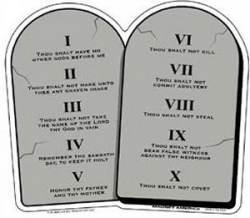 Ten Commandments - Magnet