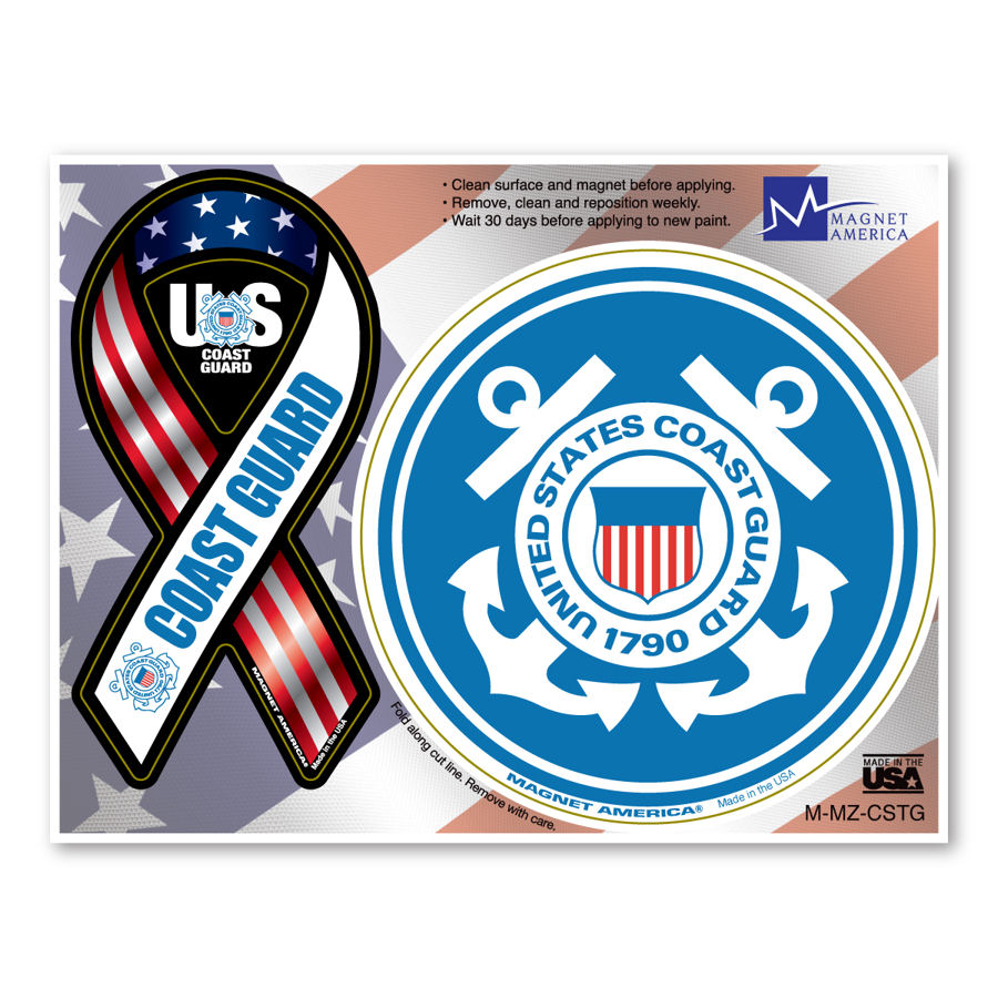 Coast Guard Combo Magnet