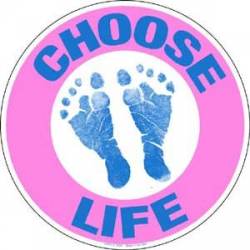 Choose Life Pink - Magnet