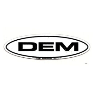 Democrat Dem Slim Oval Magnet