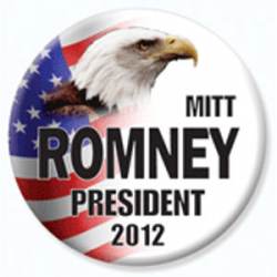 Mitt Romney Eagle President 2012 - Button