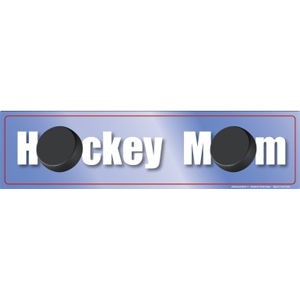 Hockey Mom Bumper Sticker