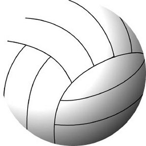 Volleyball Magnet