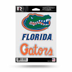 University Of Florida Gators - Sheet Of 3 Triple Spirit Stickers