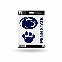 Penn State University Nittany Lions - Sheet Of 3 Triple Spirit Stickers