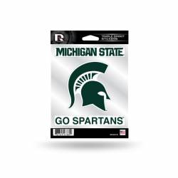 Michigan State University Spartans #SPARTANSWILL - Sheet Of 3 Triple Spirit Stickers