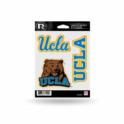 University Of California-Los Angeles UCLA Bruins - Sheet Of 3 Triple Spirit Stickers