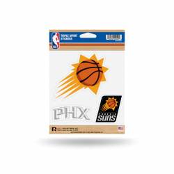 Phoenix Suns - Sheet Of 3 Triple Spirit Stickers