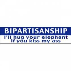 Bipartisanship - Bumper Sticker
