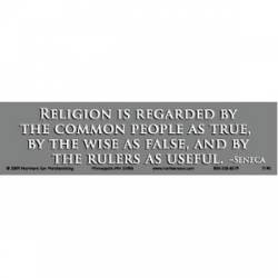 Religion Regarded - Bumper Sticker