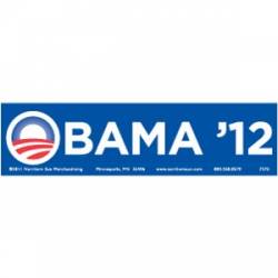 Obama '12 - Bumper Sticker