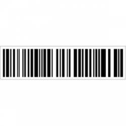 Barcode - Bumper Sticker