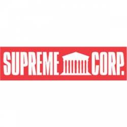 Supreme Corp - Bumper Sticker