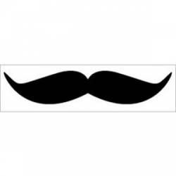 Mustache - Bumper Sticker