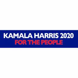 Kamala Harris 2020 For The People - Bumper Sticker