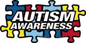 Autism Awareness Outside Cling