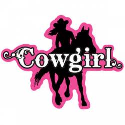 Cowgirl - Shape Magnet