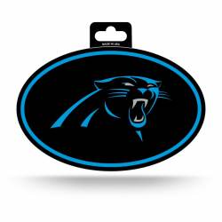 Carolina Panthers - Full Color Oval Sticker
