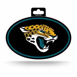 Jacksonville Jaguars - Full Color Oval Sticker
