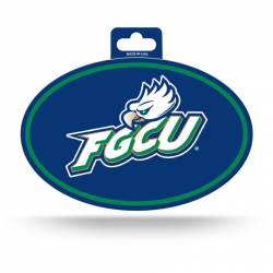 Florida Gulf Coast University Eagles - Full Color Oval Sticker