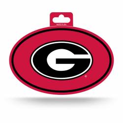 University Of Georgia Bulldogs - Full Color Oval Sticker