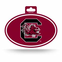 University Of South Carolina Gamecocks - Full Color Oval Sticker