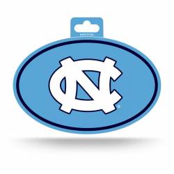 University Of North Carolina Tar Heels - Full Color Oval Sticker