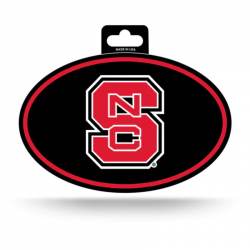North Carolina State University Wolfpack - Full Color Oval Sticker