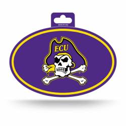 East Carolina University Pirates - Full Color Oval Sticker