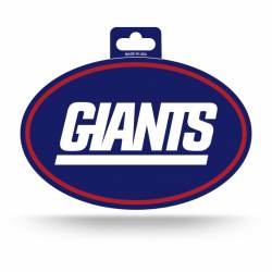 New York Giants - Full Color Oval Sticker