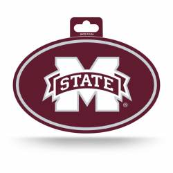 Mississippi State University Bulldogs - Full Color Oval Sticker