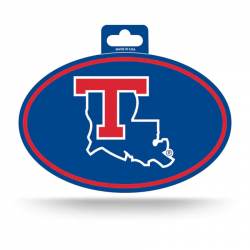 Louisiana Tech University Bulldogs - Full Color Oval Sticker
