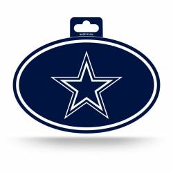 Dallas Cowboys - Full Color Oval Sticker