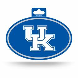 University Of Kentucky Wildcats - Full Color Oval Sticker