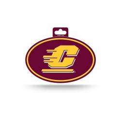 Central Michigan University Chippewas - Full Color Oval Sticker
