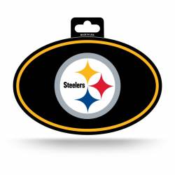 Pittsburgh Steelers - Full Color Oval Sticker