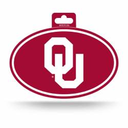 University Of Oklahoma Sooners - Full Color Oval Sticker