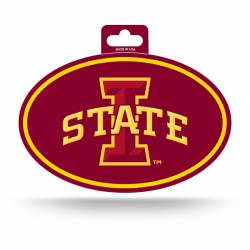 Iowa State University Cyclones - Full Color Oval Sticker
