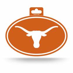 University Of Texas Longhorns - Full Color Oval Sticker