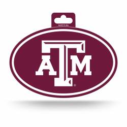 Texas A&M University Aggies - Full Color Oval Sticker