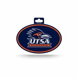 University of Texas at San Antonio Roadrunners - Full Color Oval Sticker