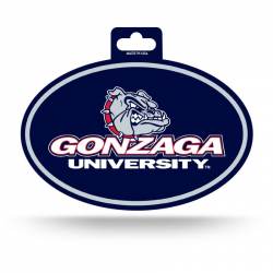 Gonzaga University Bulldogs - Full Color Oval Sticker