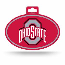 Ohio State University Buckeyes - Full Color Oval Sticker