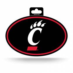 University Of Cincinnati Bearcats - Full Color Oval Sticker