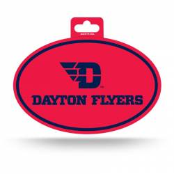 University Of Dayton Flyers - Full Color Oval Sticker