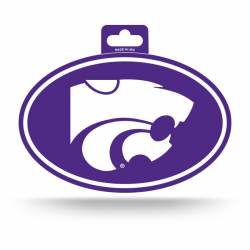 Kansas State University Wildcats - Full Color Oval Sticker
