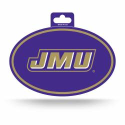 James Madison University Dukes - Full Color Oval Sticker
